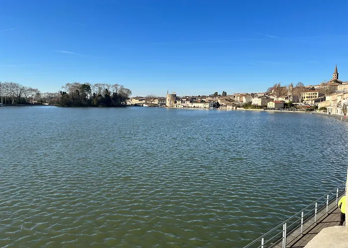 Le Bassin - Vue Canal Du Midi Avec Climatisation Et Garage Lejlighed *